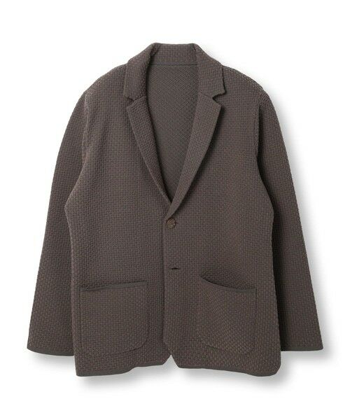 MEN'S BIGI / メンズビギ その他アウター | 【ACTIVE TAILOR】モール混ニットジャケット（カーキ）