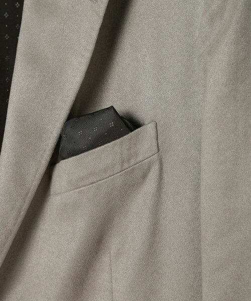 MEN'S BIGI / メンズビギ テーラードジャケット | コマスエードストレッチジャケット（セットアップ対応） | 詳細9