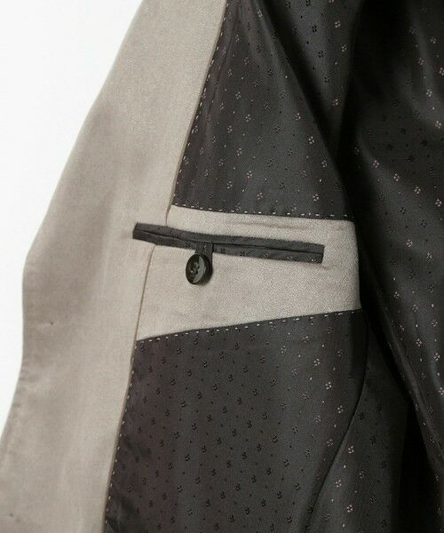 MEN'S BIGI / メンズビギ テーラードジャケット | コマスエードストレッチジャケット（セットアップ対応） | 詳細12