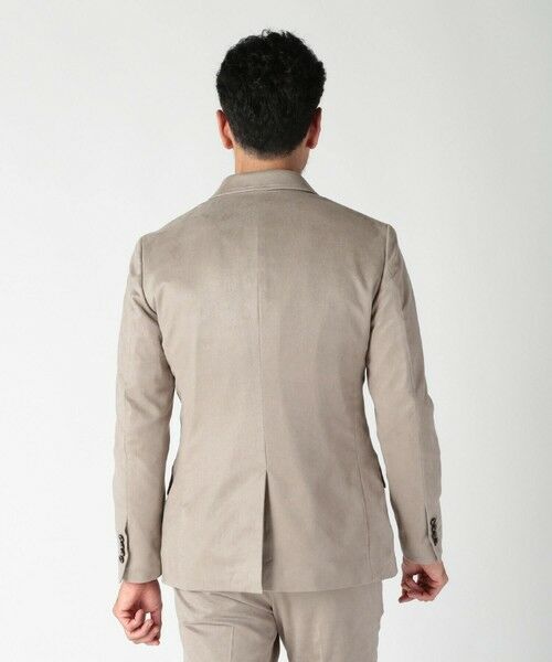 MEN'S BIGI / メンズビギ テーラードジャケット | コマスエードストレッチジャケット（セットアップ対応） | 詳細4