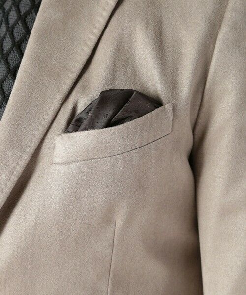 MEN'S BIGI / メンズビギ テーラードジャケット | コマスエードストレッチジャケット（セットアップ対応） | 詳細5