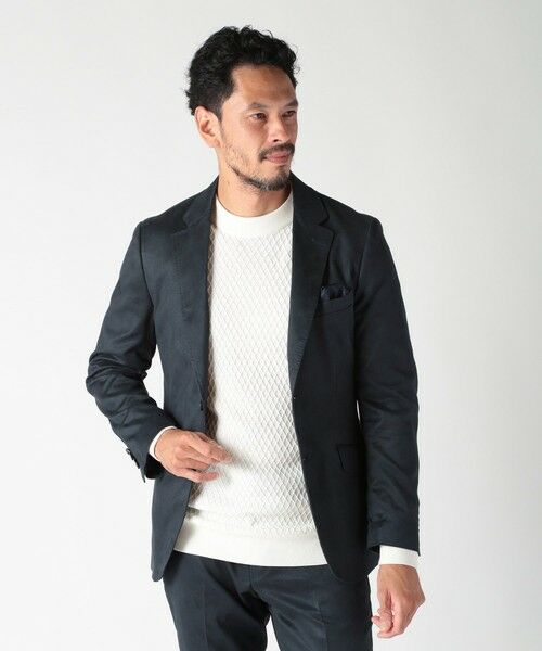 MEN'S BIGI / メンズビギ テーラードジャケット | コマスエードストレッチジャケット（セットアップ対応） | 詳細17