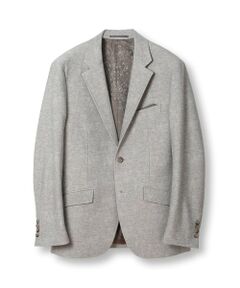 MEN'S BIGI / メンズビギ テーラードジャケット | 【ACTIVE TAILOR】ヒートパフォーマーツイード調プリントジャケット（セットアップ対応）
