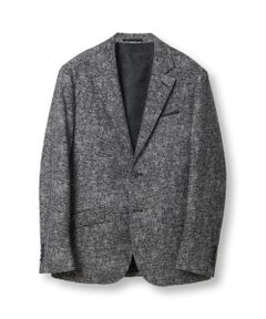 MEN'S BIGI / メンズビギ テーラードジャケット | 【ACTIVE TAILOR】ヒートパフォーマーツイード調プリントジャケット（セットアップ対応）