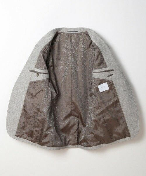 MEN'S BIGI / メンズビギ テーラードジャケット | 【ACTIVE TAILOR】ヒートパフォーマーツイード調プリントジャケット（セットアップ対応） | 詳細7