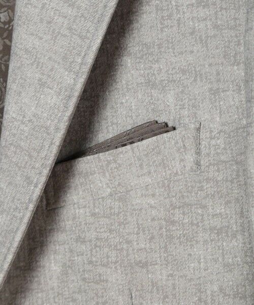 MEN'S BIGI / メンズビギ テーラードジャケット | 【ACTIVE TAILOR】ヒートパフォーマーツイード調プリントジャケット（セットアップ対応） | 詳細4
