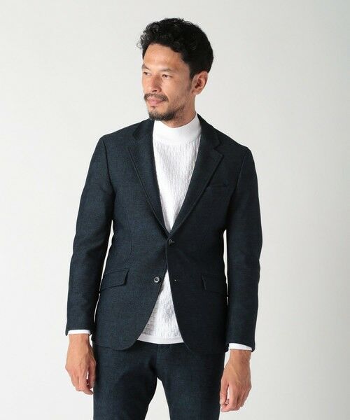 MEN'S BIGI / メンズビギ テーラードジャケット | 【ACTIVE TAILOR】ヒートパフォーマーツイード調プリントジャケット（セットアップ対応） | 詳細26