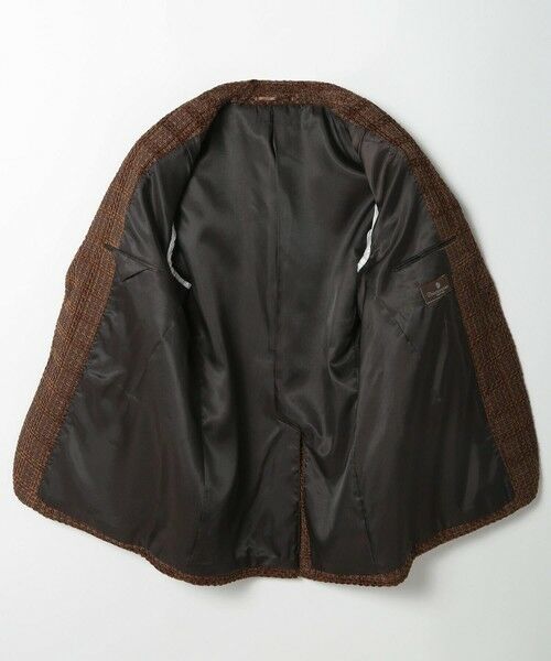 MEN'S BIGI / メンズビギ テーラードジャケット | 3Dツイードドビーチェックジャケット | 詳細5