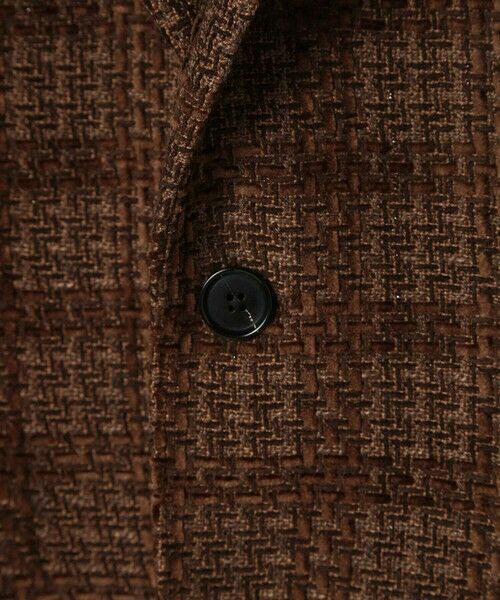 MEN'S BIGI / メンズビギ テーラードジャケット | 3Dツイードドビーチェックジャケット | 詳細3