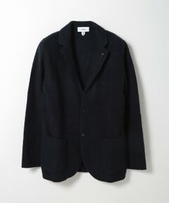 MEN'S BIGI / メンズビギ テーラードジャケット | 【LARDINI/ラルディーニ】アルパカウールヘリンボーンジャージジャケット