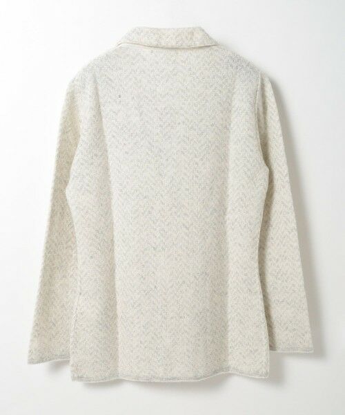 MEN'S BIGI / メンズビギ テーラードジャケット | 【LARDINI/ラルディーニ】アルパカウールヘリンボーンジャージジャケット | 詳細5