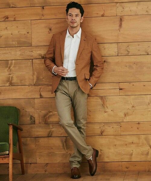 MEN'S BIGI / メンズビギ スラックス・ドレスパンツ | ＜ON/OFF兼用＞シャドーヘリンボーンストレッチパンツ | 詳細3