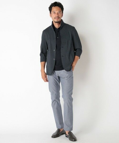 MEN'S BIGI / メンズビギ スラックス・ドレスパンツ | ＜ON/OFF兼用＞シャドーヘリンボーンストレッチパンツ | 詳細16