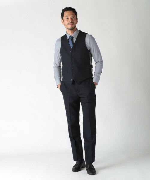 MEN'S BIGI / メンズビギ スラックス・ドレスパンツ | 【ACTIVE TAILOR】ミックスヤーンスラックス | 詳細13