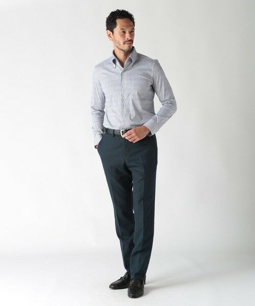 MEN'S BIGI / メンズビギ スラックス・ドレスパンツ | 【ACTIVE TAILOR】ミックスヤーンスラックス | 詳細22