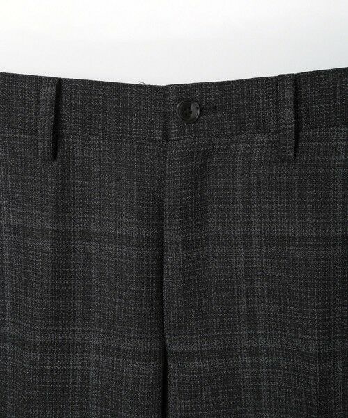 MEN'S BIGI / メンズビギ スラックス・ドレスパンツ | 【ACTIVE TAILOR】ホップサックチェックパンツ | 詳細7