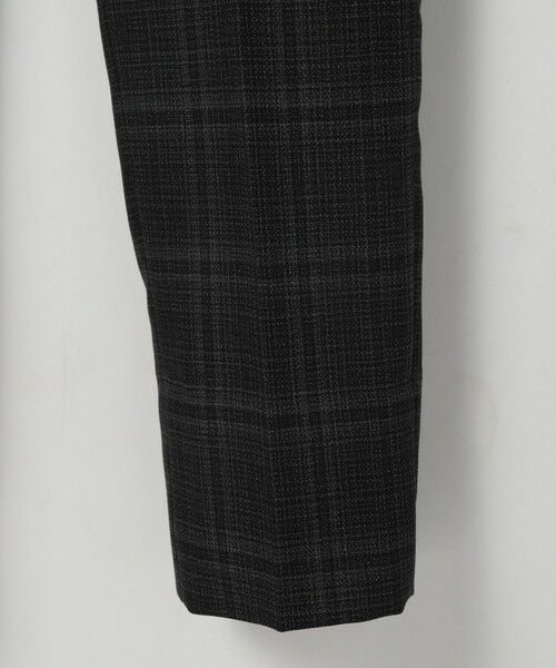 MEN'S BIGI / メンズビギ スラックス・ドレスパンツ | 【ACTIVE TAILOR】ホップサックチェックパンツ | 詳細9