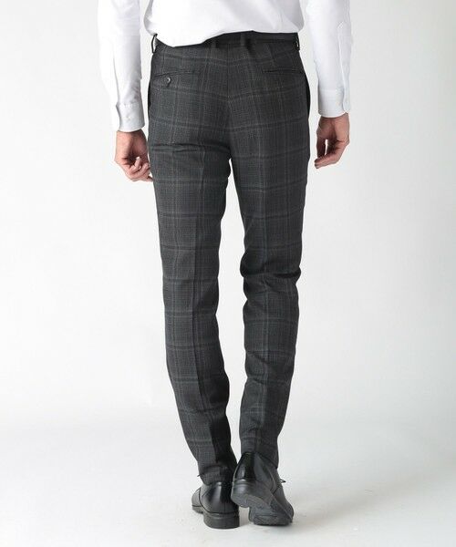 MEN'S BIGI / メンズビギ スラックス・ドレスパンツ | 【ACTIVE TAILOR】ホップサックチェックパンツ | 詳細3