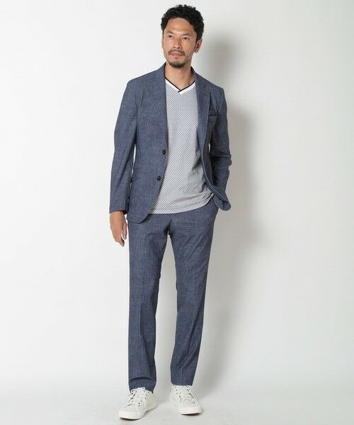 MEN'S BIGI / メンズビギ スラックス・ドレスパンツ | 【ACTIVE TAILOR】COOL TOUCH 接触冷感ハイパーストレッチパンツ | 詳細14