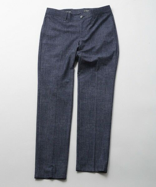 MEN'S BIGI / メンズビギ スラックス・ドレスパンツ | 【ACTIVE TAILOR】COOL TOUCH 接触冷感ハイパーストレッチパンツ（ネイビー）