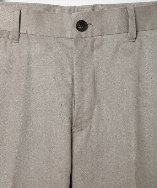 MEN'S BIGI / メンズビギ スラックス・ドレスパンツ | コマスエードストレッチパンツ（セットアップ対応） | 詳細4