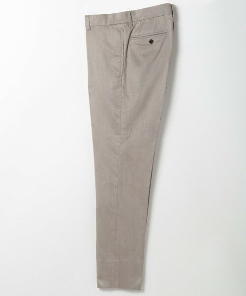 MEN'S BIGI / メンズビギ スラックス・ドレスパンツ | コマスエードストレッチパンツ（セットアップ対応）（グレー）