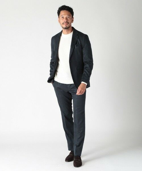 MEN'S BIGI / メンズビギ スラックス・ドレスパンツ | コマスエードストレッチパンツ（セットアップ対応） | 詳細14