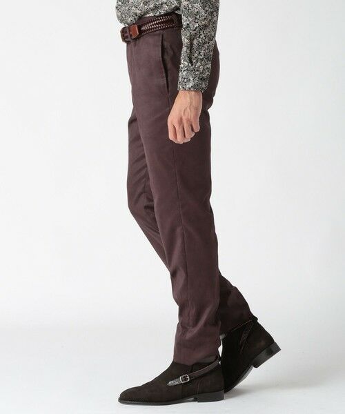 MEN'S BIGI / メンズビギ スラックス・ドレスパンツ | コマスエードストレッチパンツ（セットアップ対応） | 詳細16