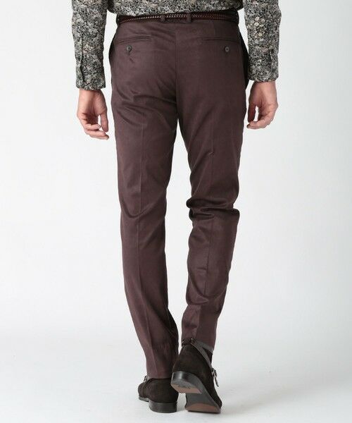 MEN'S BIGI / メンズビギ スラックス・ドレスパンツ | コマスエードストレッチパンツ（セットアップ対応） | 詳細17