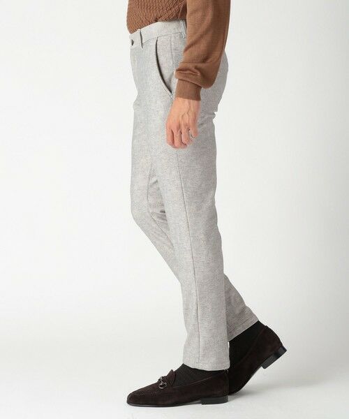 MEN'S BIGI / メンズビギ スラックス・ドレスパンツ | 【ACTIVE TAILOR】ヒートパフォーマーツイード調プリントパンツ（セットアップ対応） | 詳細2