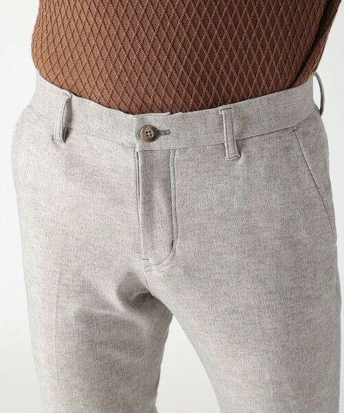 MEN'S BIGI / メンズビギ スラックス・ドレスパンツ | 【ACTIVE TAILOR】ヒートパフォーマーツイード調プリントパンツ（セットアップ対応） | 詳細14