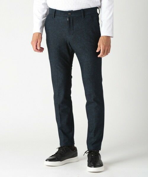 MEN'S BIGI / メンズビギ スラックス・ドレスパンツ | 【ACTIVE TAILOR】ヒートパフォーマーツイード調プリントパンツ（セットアップ対応） | 詳細22