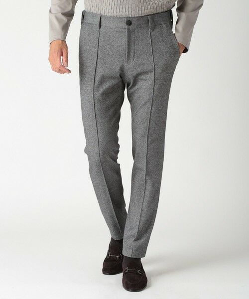 MEN'S BIGI / メンズビギ スラックス・ドレスパンツ | TR起毛ピンドットストレッチパンツ | 詳細11