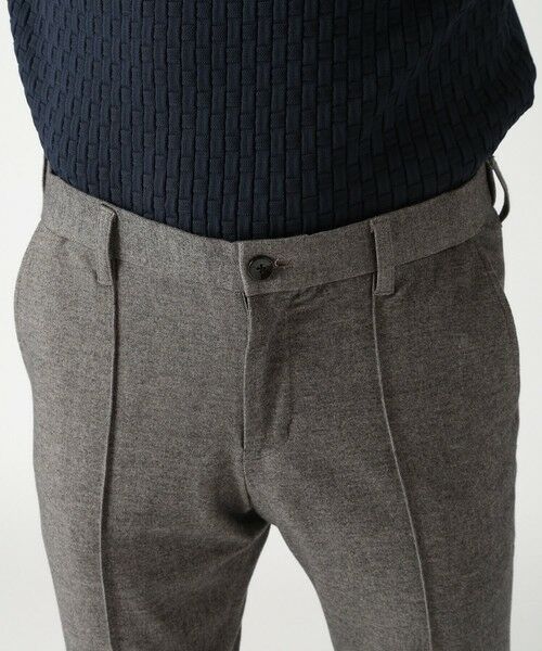 MEN'S BIGI / メンズビギ スラックス・ドレスパンツ | TR起毛ピンドットストレッチパンツ | 詳細13