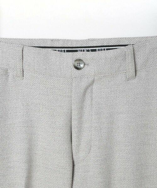 MEN'S BIGI / メンズビギ スラックス・ドレスパンツ | 【ACTIVE TAILOR】ソフトサーモ混ツイードツイルパンツ | 詳細6