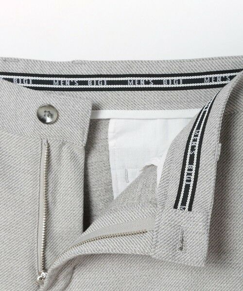 MEN'S BIGI / メンズビギ スラックス・ドレスパンツ | 【ACTIVE TAILOR】ソフトサーモ混ツイードツイルパンツ | 詳細7