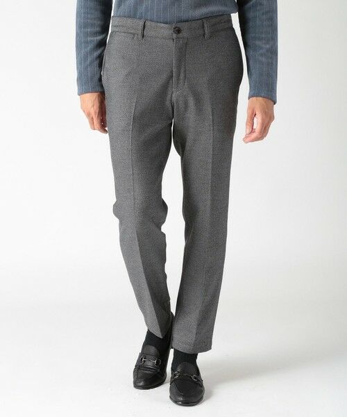 MEN'S BIGI / メンズビギ スラックス・ドレスパンツ | 【ACTIVE TAILOR】ソフトサーモ混ツイードツイルパンツ | 詳細16