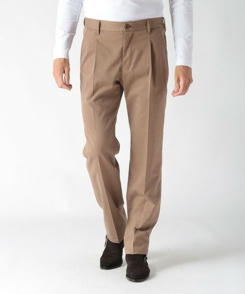 MEN'S BIGI / メンズビギ スラックス・ドレスパンツ | TRストレッチクリースパンツ | 詳細1