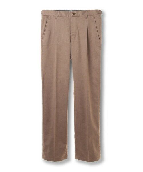MEN'S BIGI / メンズビギ スラックス・ドレスパンツ | TRストレッチクリースパンツ（ベージュ）