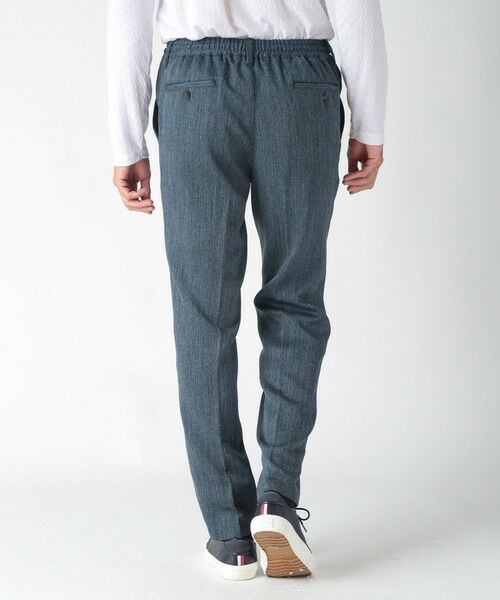 MEN'S BIGI / メンズビギ スラックス・ドレスパンツ | デニム調ツイードストレッチパンツ | 詳細19
