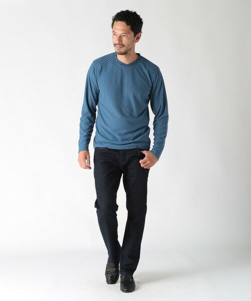 MEN'S BIGI / メンズビギ デニムパンツ | 【DENHAM(デンハム)別注】RAZOR リンス加工デニムパンツ | 詳細4