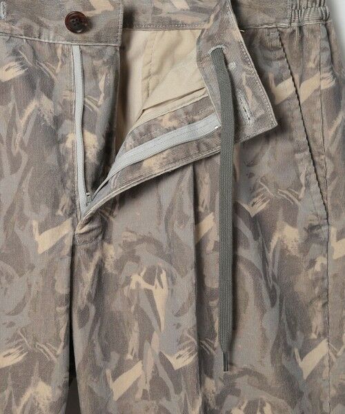 MEN'S BIGI / メンズビギ スラックス・ドレスパンツ | ストレッチコーデュロイ プリントパンツ | 詳細2