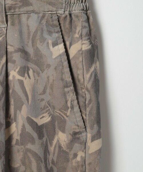MEN'S BIGI / メンズビギ スラックス・ドレスパンツ | ストレッチコーデュロイ プリントパンツ | 詳細3