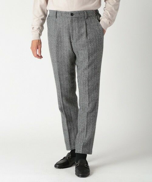 MEN'S BIGI / メンズビギ スラックス・ドレスパンツ | ウールタンブラーワッシャーパンツ<セットアップ対応> | 詳細1