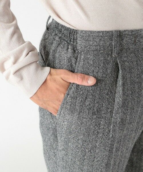 MEN'S BIGI / メンズビギ スラックス・ドレスパンツ | ウールタンブラーワッシャーパンツ<セットアップ対応> | 詳細5