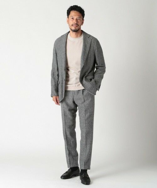 MEN'S BIGI / メンズビギ スラックス・ドレスパンツ | ウールタンブラーワッシャーパンツ<セットアップ対応> | 詳細6