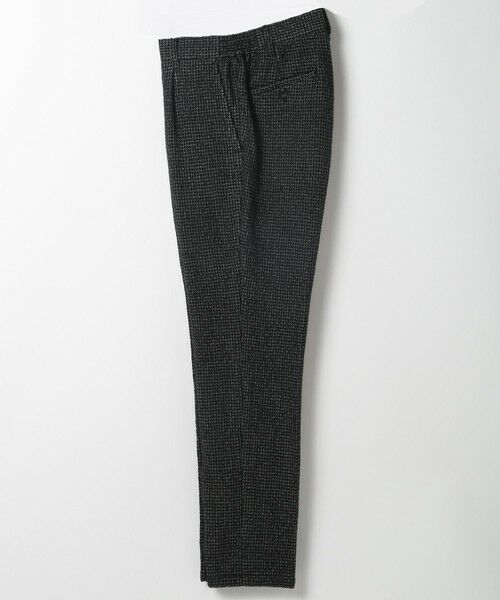 MEN'S BIGI / メンズビギ スラックス・ドレスパンツ | ウールタンブラーワッシャーパンツ<セットアップ対応>(グリーン)