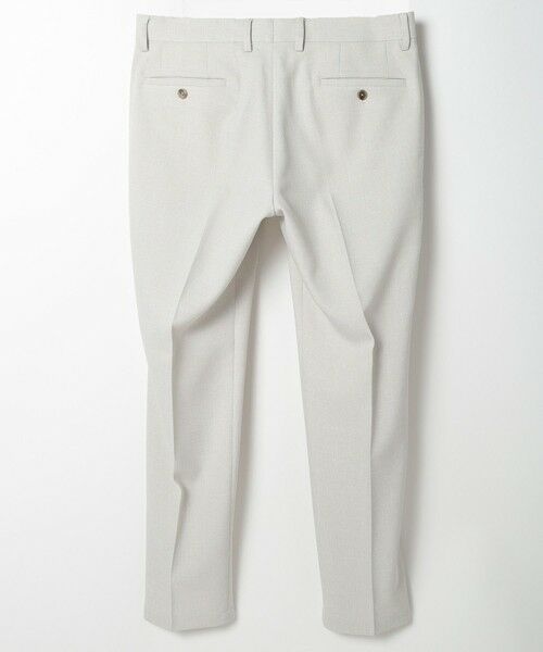 MEN'S BIGI / メンズビギ スラックス・ドレスパンツ | ウール調メランジシャークパンツ | 詳細11