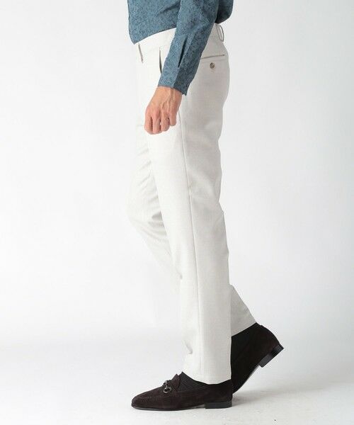 MEN'S BIGI / メンズビギ スラックス・ドレスパンツ | ウール調メランジシャークパンツ | 詳細2