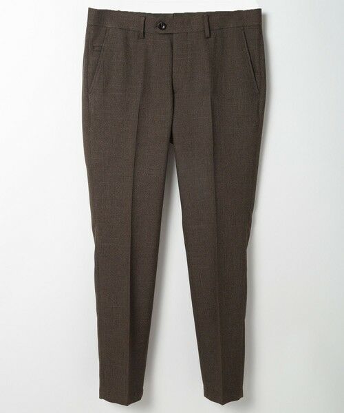 MEN'S BIGI / メンズビギ スラックス・ドレスパンツ | ウール調メランジシャークパンツ | 詳細19